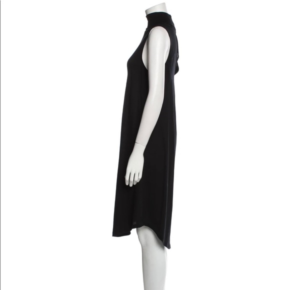 Rag & Bone Nova Turtleneck Sleeveless High-Low Shift Dress - Picture 3 of 7